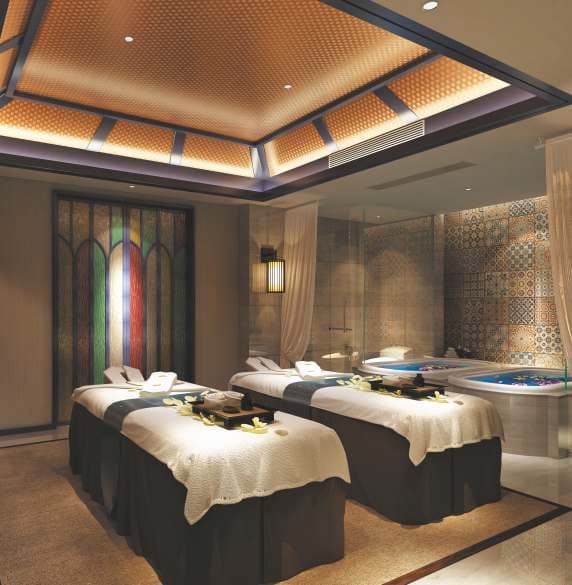 Spa with Massage Rooms